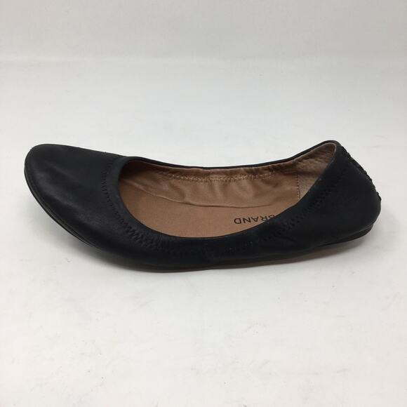 Lucky Brand Black Emmie Flats 6.5 - Picture 3 of 12